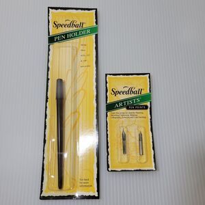 Speedball Bundle Includes Pen Holder & Artists' Pen Points